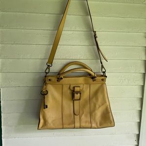 Vintage Fossil - Crossbody Satchel Purse